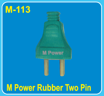m-113 M-113 | M Power Rubber Two Pin