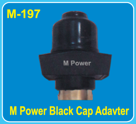 M-197 | M Power Black Cap Adapter