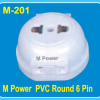 m-201 M-201 | M Power PVC Round 6 Pin