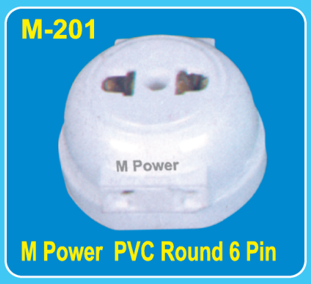 m-201 M-201 | M Power PVC Round 6 Pin
