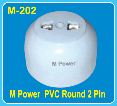 m-202 M-202 | M Power PVC Round 2 Pin