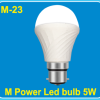 M-23 | M Power Luxury Led Bulb 5 Watt