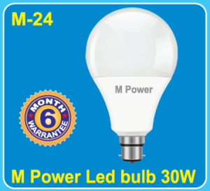 M-24 | M Power Luxury Led Bulb 30 Watt | 6 Months Warranty