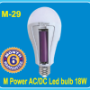 M-29 | M Power AC/DC Led Bulb 18 Watt | 6 Months Warranty