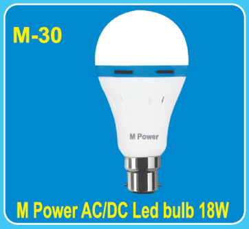 M-30 | M Power AC/DC Led Bulb 18 Watt