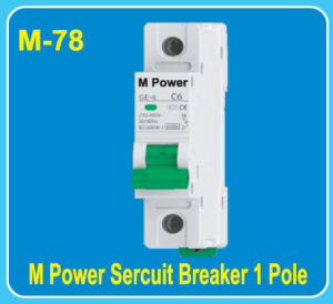 M-78 | M Power Circuit Breaker 1 Pole