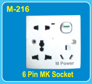 M-216 | M Power 6Pin MK Socket