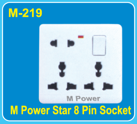 m219 M-219 | M Power Star 8Pin Socket