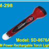 m-298 M-298 | M Power Rechargeable Torch Light | Model: SD-8676A